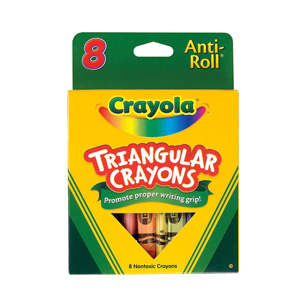 Crayones triangulares - 8 unidades
