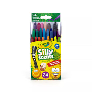 Mini crayones girables Silly Scents - 24 unidades