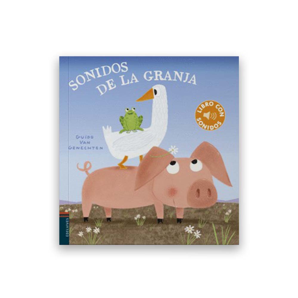 Libro con sonido-Sonidos de la granja