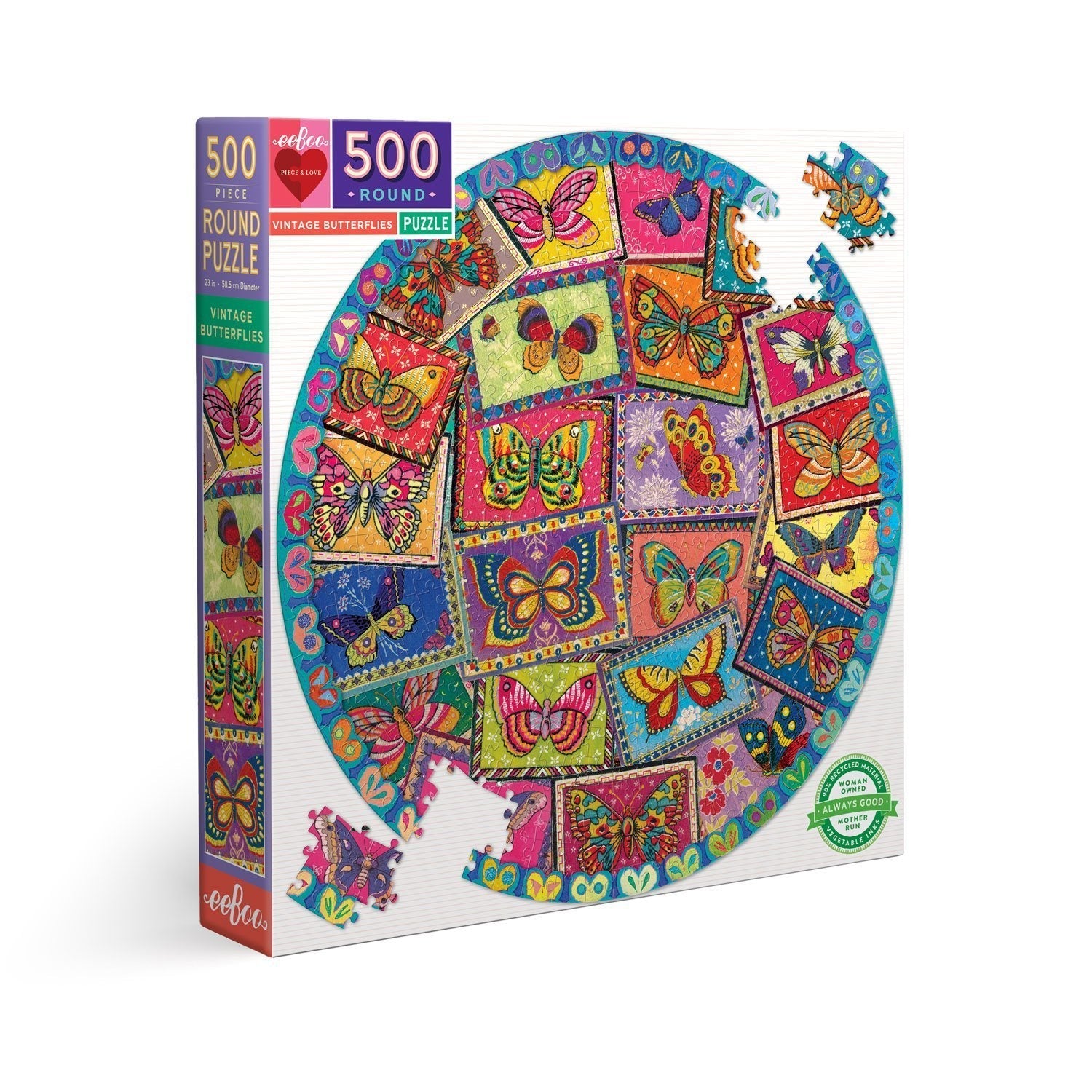Puzzle Mariposas - 500 piezas