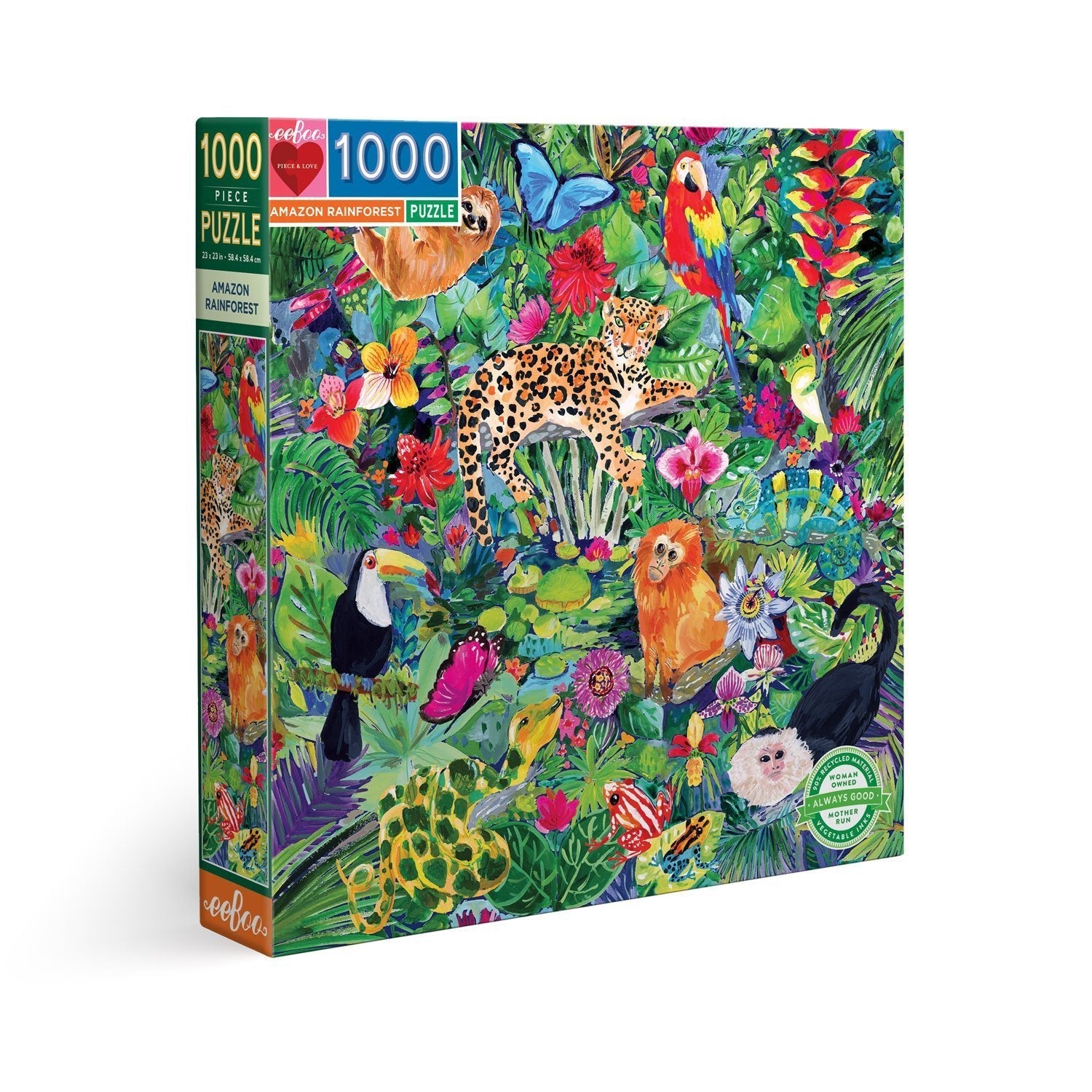 Puzzle Selva tropical - 1000 piezas