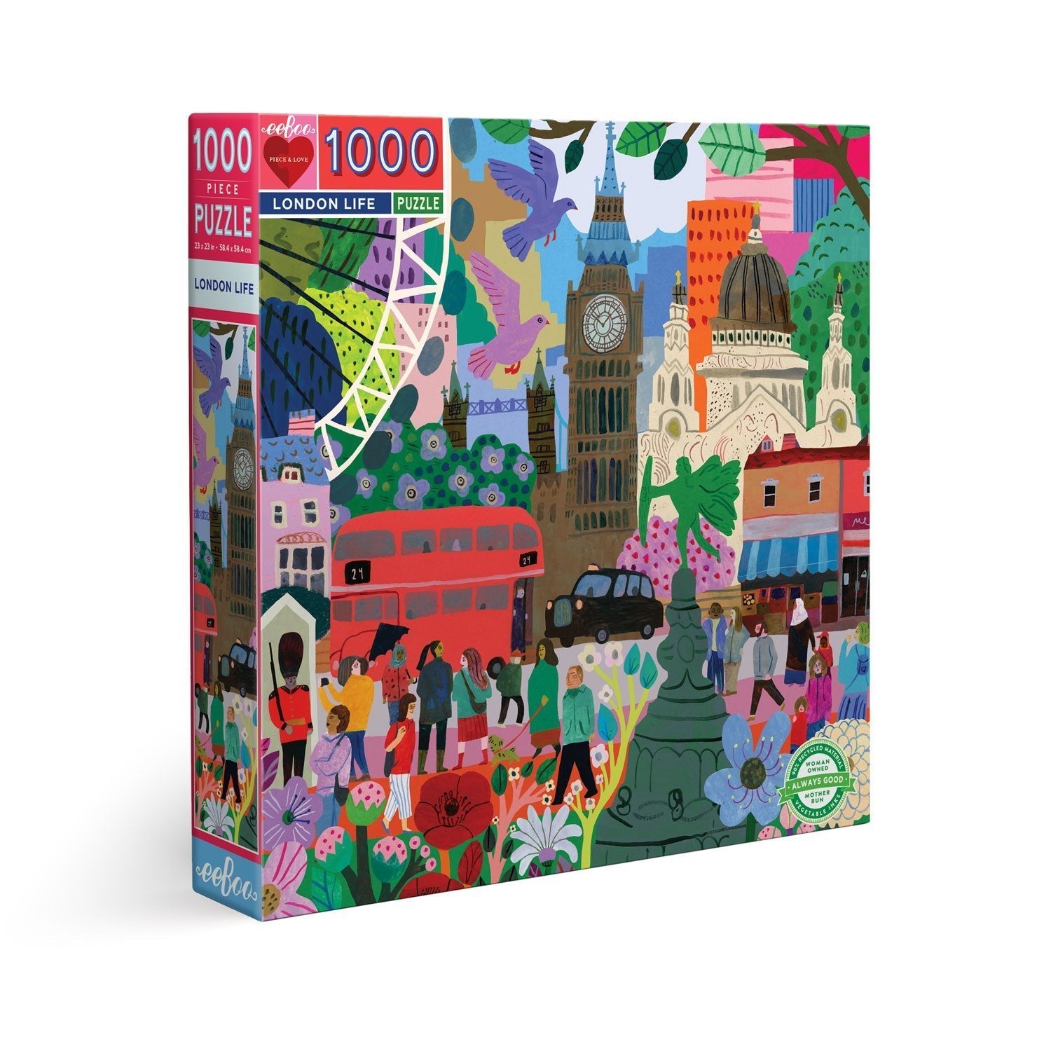 Puzzle Vida en Londres - 1000 piezas