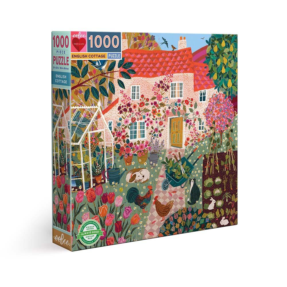 Puzzle Casa de campo inglesa - 1000 piezas