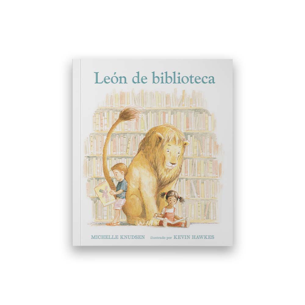 León de la biblioteca