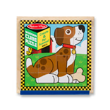 Puzzle cubo - Mascotas