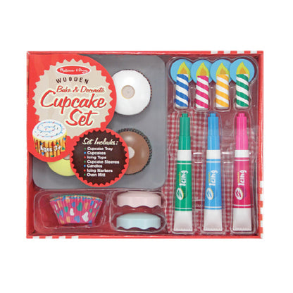 Set cupcakes de madera