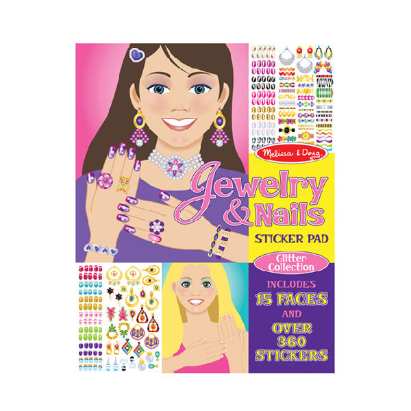 Pad stickers - Joyas y uñas