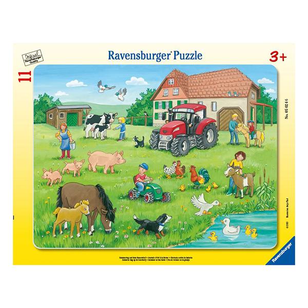 Puzzle enmarcado - Verano en la granja