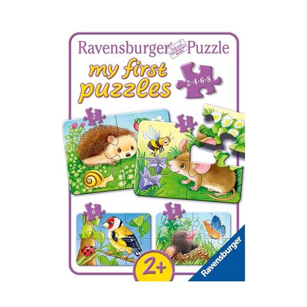 Mi primer puzzle - Habitantes del jardín