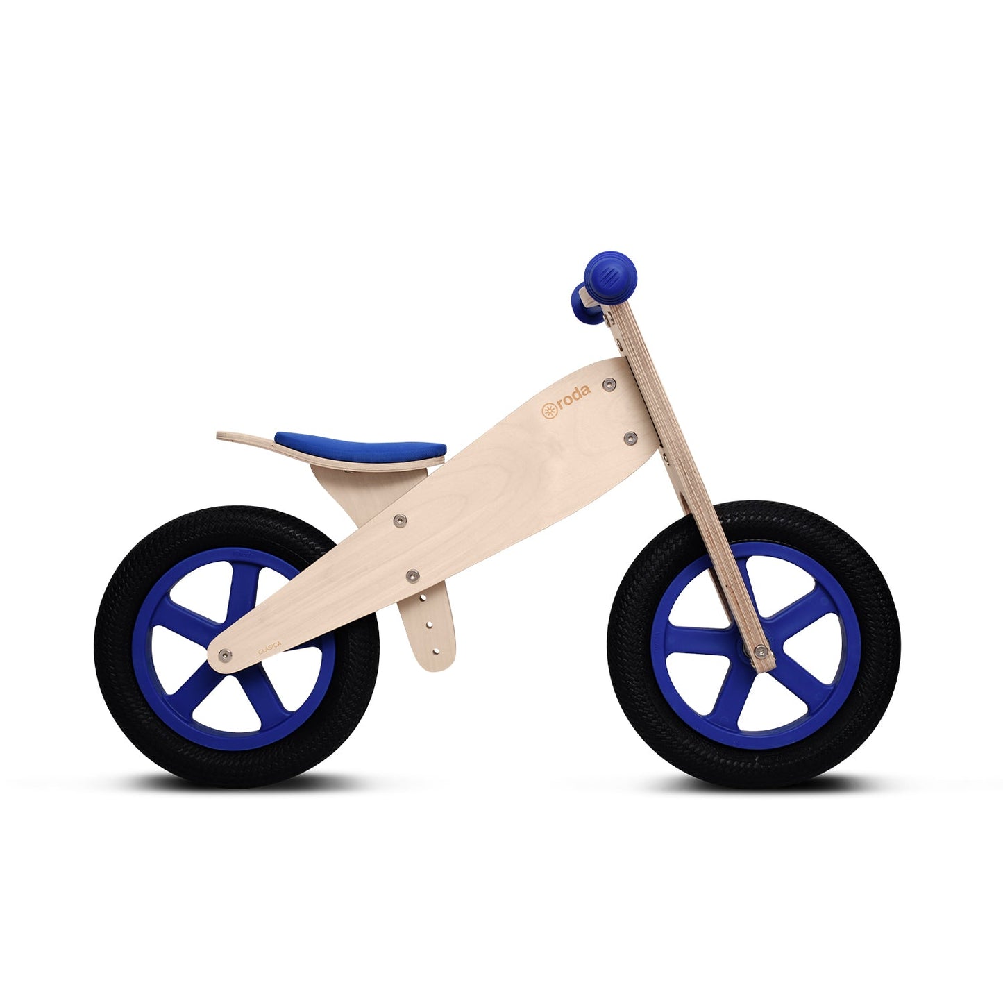 Bicicleta clásica azul