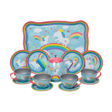 Set tacitas metal - Unicornio